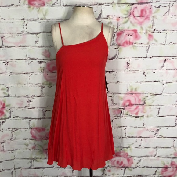 Lulu’s night in paradise coral swing sundress - Picture 4 of 10